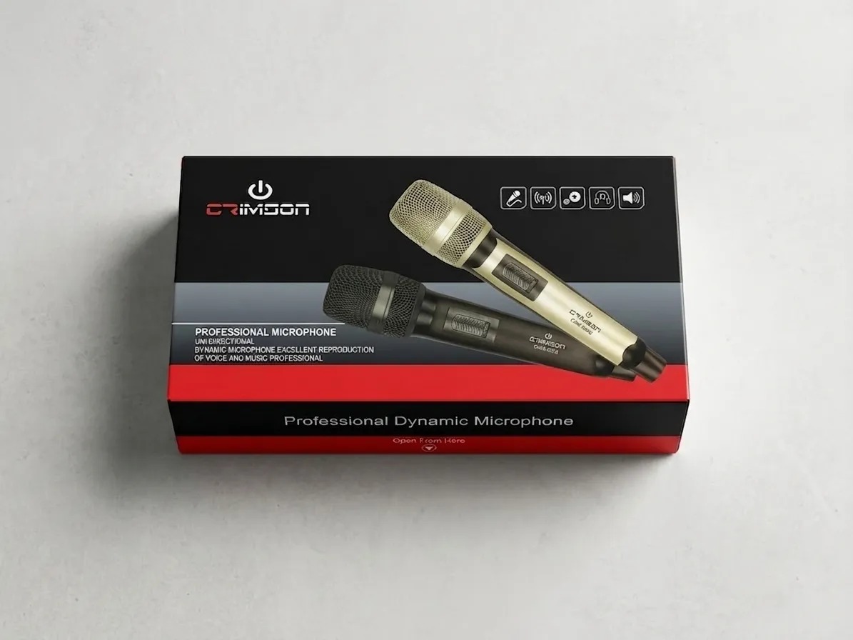 Mic Dinamis CRIMSON (2 Unit)